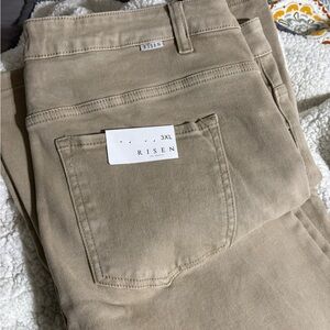Risen brand, high rise, tummy control wide leg jean, 3X, NWT